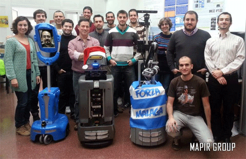 Los encargados del diseño y autonomía de este robot son los expertos del grupo Mapir de la Universidad de Málaga