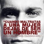 Imagen de la campaña contra la violencia de género bajo el lema 'Ante el maltratador, tolerancia cero'