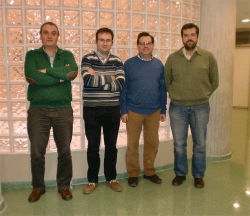 Investigadores de la Universidad de Jaén que han desarrollado el estudio