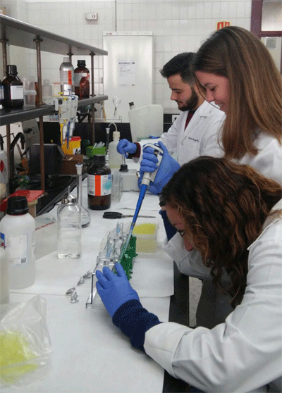 Pruebas en laboratorio